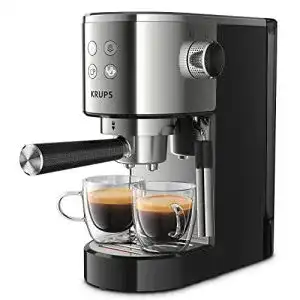 Kleine Siebträgermaschine Krups Virtuoso XP442C