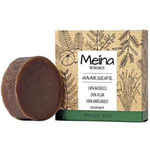 Kräuter-Shampoo Meina Naturkosmetik, Bio Haarseife, 80g