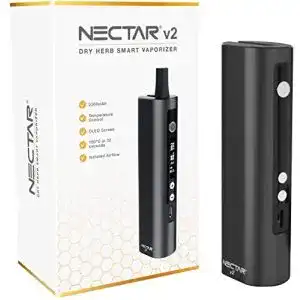 Kräuter-Verdampfer NECTAR v2 Vaporizer, OLED-Anzeige