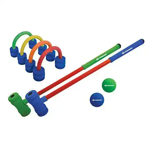 Krocket-Spiel Schildkröt Soft Croquet Set, für 2 Spieler, 970305