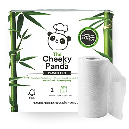 Die beste kuechenrolle the cheeky panda aus bambus 2x 200 blatt Bestsleller kaufen