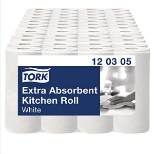 Küchenrolle Tork Extra Saugfähige Weiß, Premium, 3-lagig, 48x