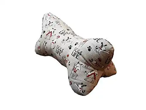 Leseknochen Kissenscheune Life Dog, Nackenkissen ca. 35 cm