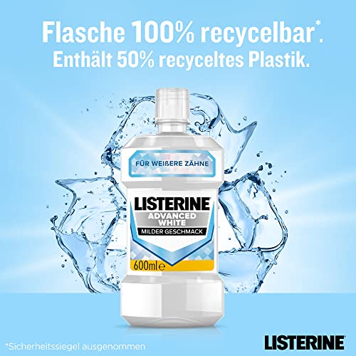 Listerine-Mundspülung Listerine Advanced White, 600 ml