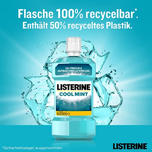 Listerine-Mundspülung Listerine Cool Mint, 600ml