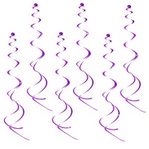 Luftschlangen Oblique-Unique ® Deckenhänger 6 Stück Spiral