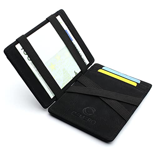Magic Wallet mit Münzfach CEMERO geprüfter RFID/NFC Schutz