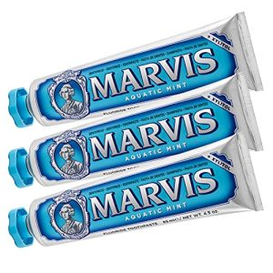 Marvis-Zahnpasta Marvis Aquatic Mint, mit Fluorid, 3 x 85 ml