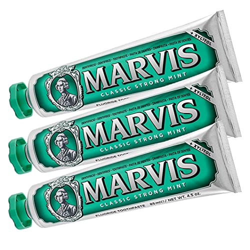 Marvis-Zahnpasta Marvis Classic Strong Mint, 3 x 85 ml