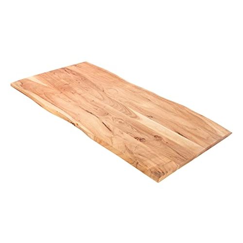 Massivholzplatte SAM Tischplatte 120×60 cm Toni, Akazienholz