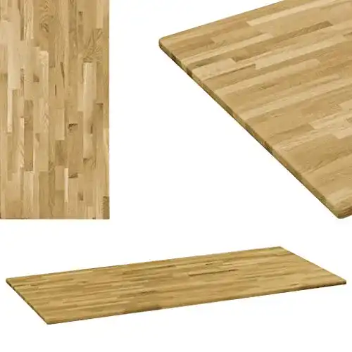 Massivholzplatte UnfadeMemory Eichenholz, 120 x 60 cm