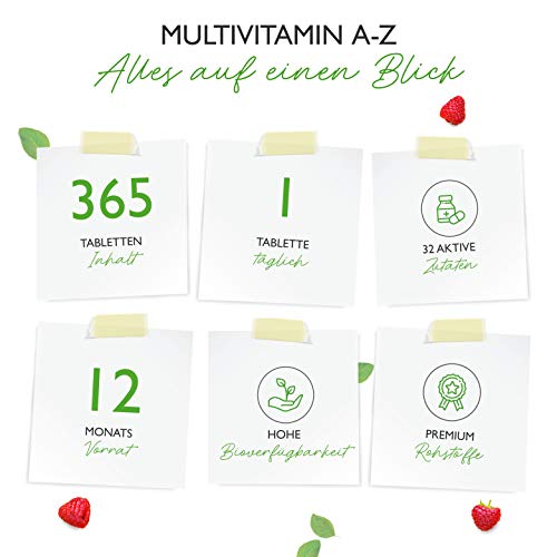 Mineralstoff Vit4ever Multivitamin A-Z, 365 Tabletten