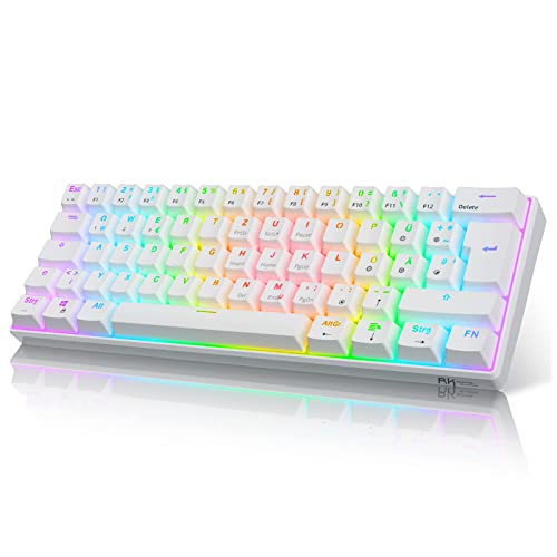 Die beste mini gaming tastatur rk royal kludge rk61 hot swap faehig Bestsleller kaufen