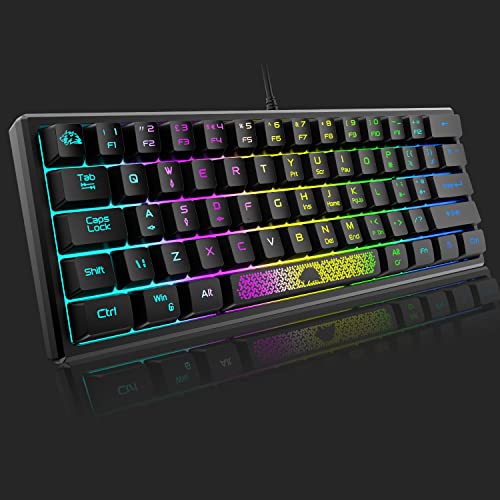 Mini-Gaming-Tastatur ZIYOU LANG Mini 60% Gaming-Tastatur