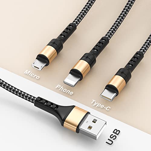 Multi-Ladekabel RAVIAD Multi USB Kabel, Universal 1.2M