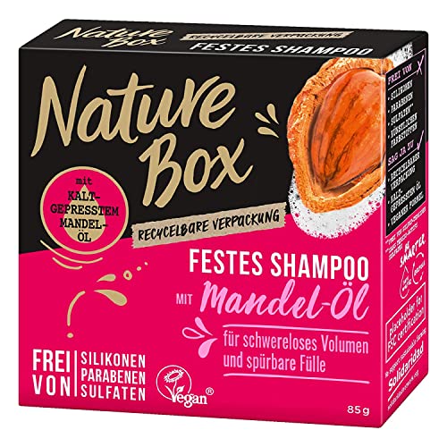 Die beste nature box festes shampoo nature box 3 x mandel oel je 85g Bestsleller kaufen