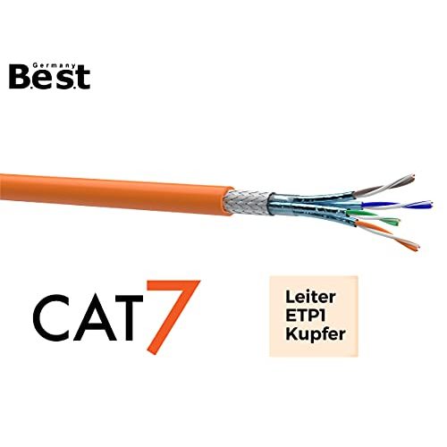 Netzwerk-Verlegekabel Best Germany CAT.7 100m Simplex