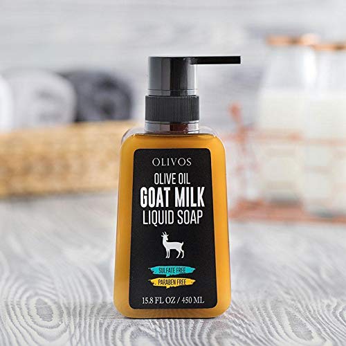 Die beste olivos seife olivos olive oil goat milk liquid soap fluessig Bestsleller kaufen