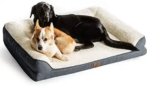 Orthopädisches Hundebett Bedsure orthopädisch, 106×81 cm