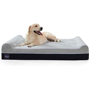 Orthopedic dog bed LaiFug extra large, memory foam