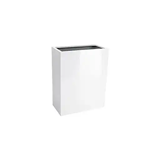 Pflanzkübel (Fiberglas) Vivanno weiß Elemento 75x30x59 cm