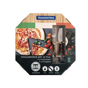 Pizzabesteck Tramontina, Pizzaset, rostfreier Edelstahl, 12-teilig
