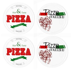 Pizzateller MamboCat 4er Set Ø 30,5 cm Motive Pizza Italian