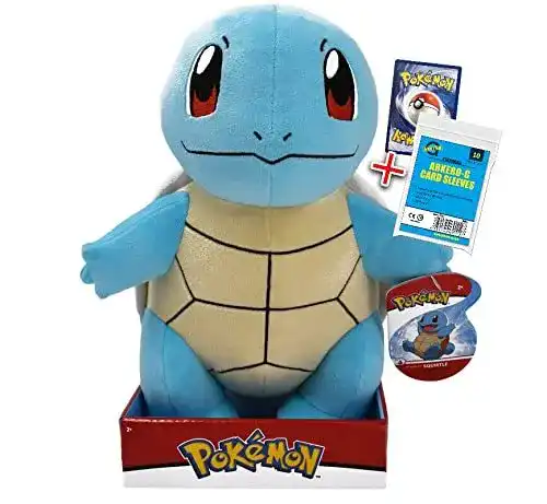 Pokémon-Kuscheltier Arkero-G Plüsch-Figur Schiggy 25cm