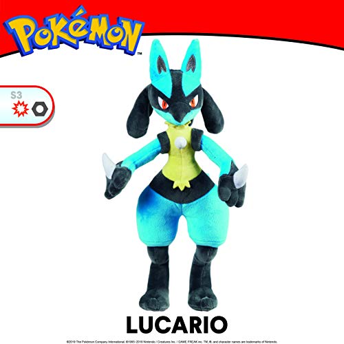 Pokémon-Kuscheltier Pokemon Kuscheltier Lucario XXL 30 cm