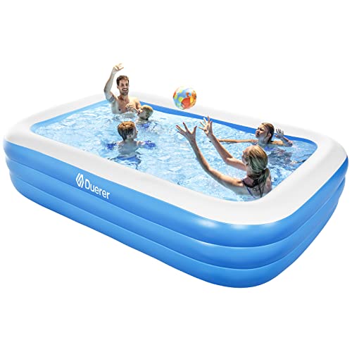 Die beste pool eckig duerer aufblasbare pool easy set 241 x 142 x 56 cm Bestsleller kaufen