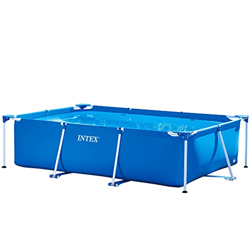Die beste pool eckig intex rectangular frame pool 300 x 200 x 75 cm blau Bestsleller kaufen
