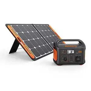 Powerstation mit Solarpanel
