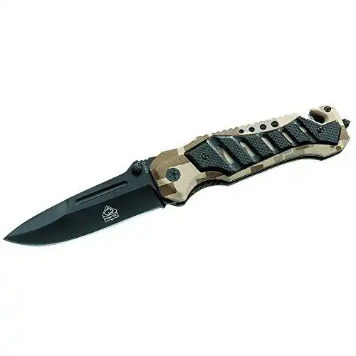Puma-Tec-Messer Puma Tec Einhand-Rettungsmesser Schlagdorn