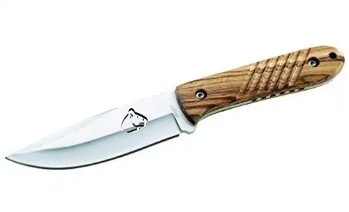 Puma-Tec-Messer Puma Tec Messer Zebrano-Holgriffschalen