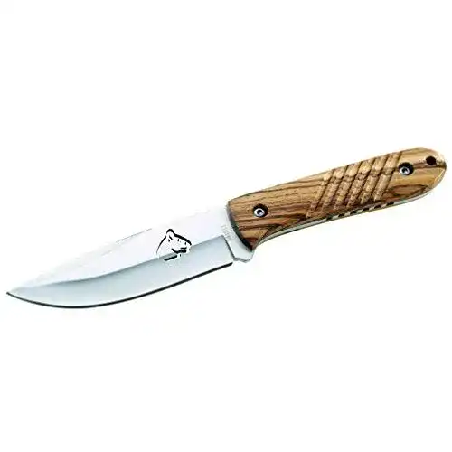 Puma-Tec-Messer Puma Tec Messer Zebrano-Holgriffschalen