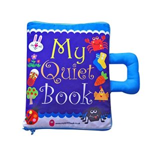 Quiet Book Myquietbook.co.uk My Soft fabric Activity book