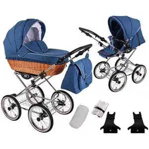 Retro-Kinderwagen Retro Deluxe, Nostalgie Kinderwagen