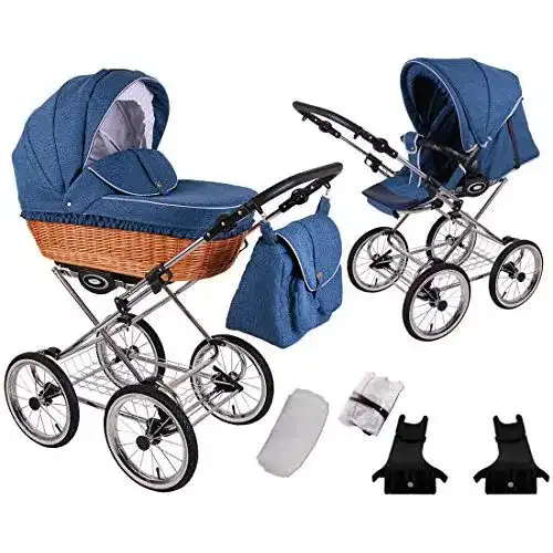 Retro-Kinderwagen Retro Deluxe, Nostalgie Kinderwagen
