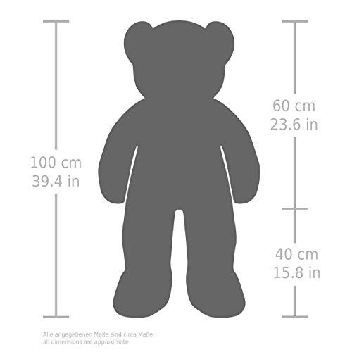 Riesen-Teddy Brubaker XXL Teddybär 100 cm groß Beige