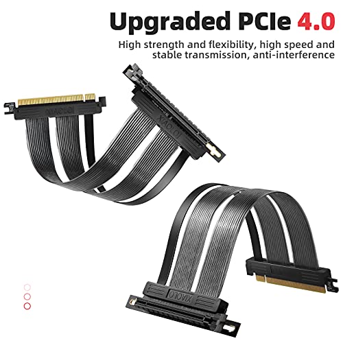 Riser-Kabel XIAOLO PCIe 4.0 X16 Riser Kabel Extreme High Speed