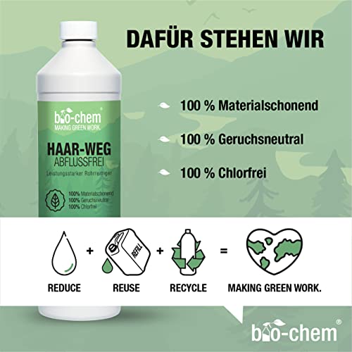 Rohrreinigung bio-chem CLEANTEC bio-chem® Haar-Weg