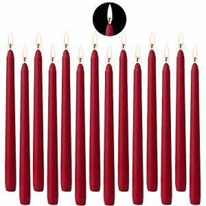 Rote Kerzen SaiXuan Leuchterkerzen, 14 Stück