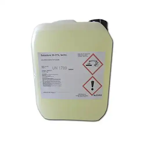 Salzsäure FABA 31% 5 Liter im Kanister ca. 6kg