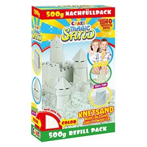 Sand CRAZE MAGIC Refill-Pack Kinetisch Nachfüllpack weiß 500g