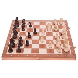 Schachkassette SQUARE GAME Square, Pro Schach Nr 5 Mahagoni