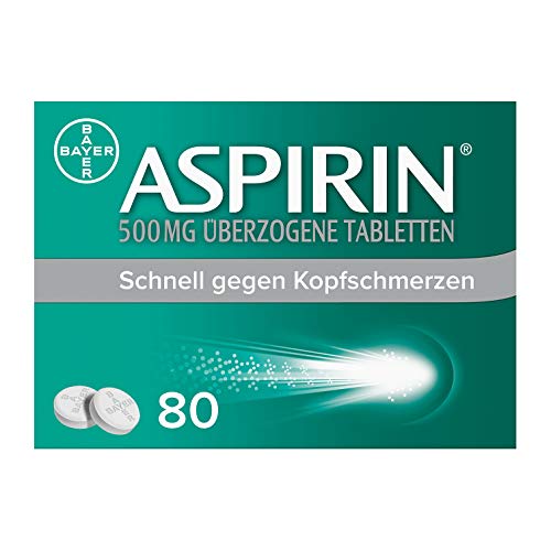 Die beste schmerzmittel aspirin 500 mg ueberzogene tabletten 80 stueck Bestsleller kaufen