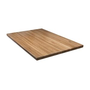 Schreibtischplatte Rikmani Massivholzplatte Eiche Tischplatte