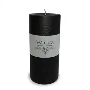 Schwarze Kerzen DarXity Wicca Kerze Stumpenkerze