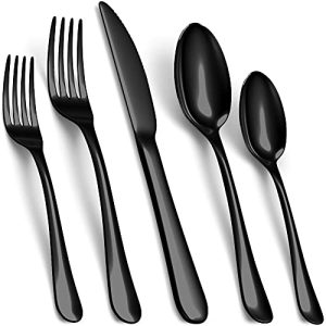 Schwarzes Besteck Tribal Cooking Stainless Steel Cutlery Set