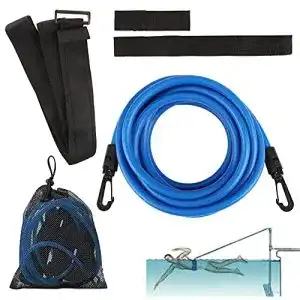 Schwimmseil Eyscoco Einstellbare Pool Schwimmgurt, 4M